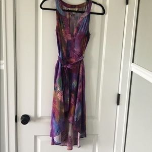 Presley skye silk high/low dress